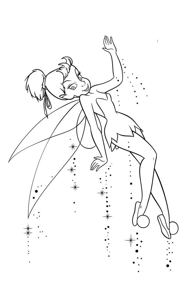 Fisă de colorat cu Peter pan de colorat p39