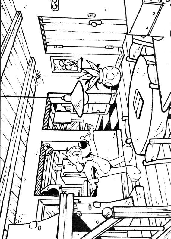 Fisă de colorat cu Piff si hercule de colorat p03