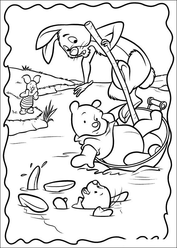 Fisă de colorat cu Piglet de colorat p33