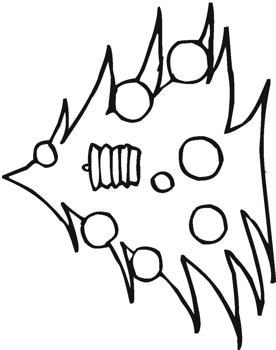 Fisă de colorat cu Pom de craciun de colorat p06