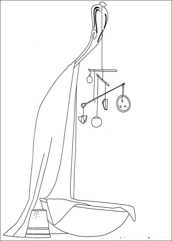 Fisă de colorat cu Povestea lui despereaux de colorat p12