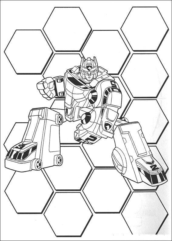 Fisă de colorat cu Power rangers de colorat p31