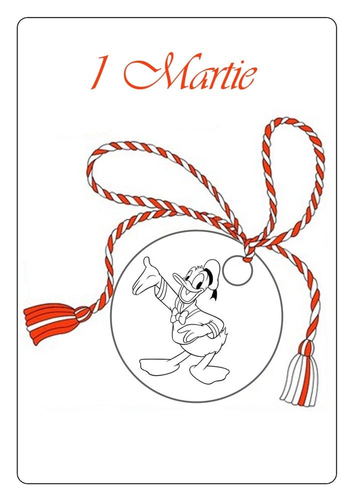 Fisă de colorat cu Primavara de colorat p109