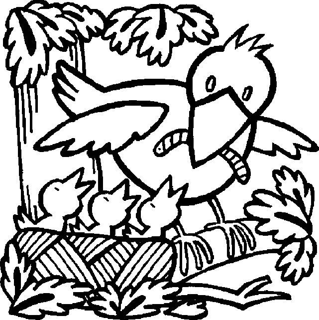 Fisă de colorat cu Primavara de colorat p114