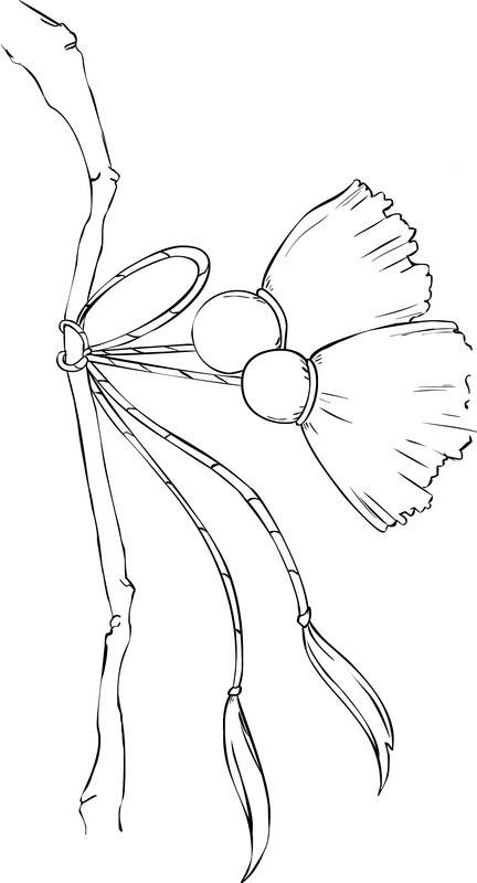 Fisă de colorat cu Primavara de colorat p136