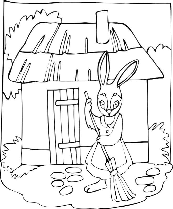 Fisă de colorat cu Primavara de colorat p56