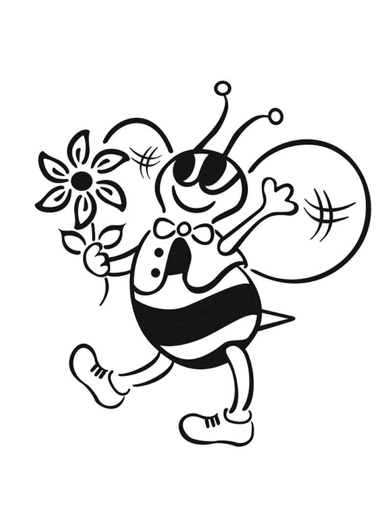 Fisă de colorat cu Primavara de colorat p92