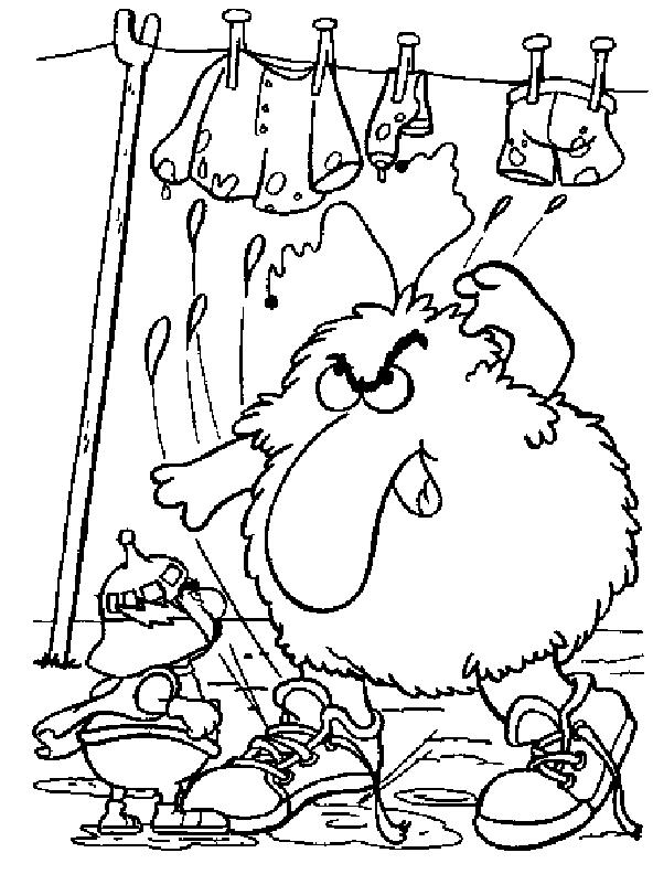 Fisă de colorat cu Rainbow brite de colorat p04