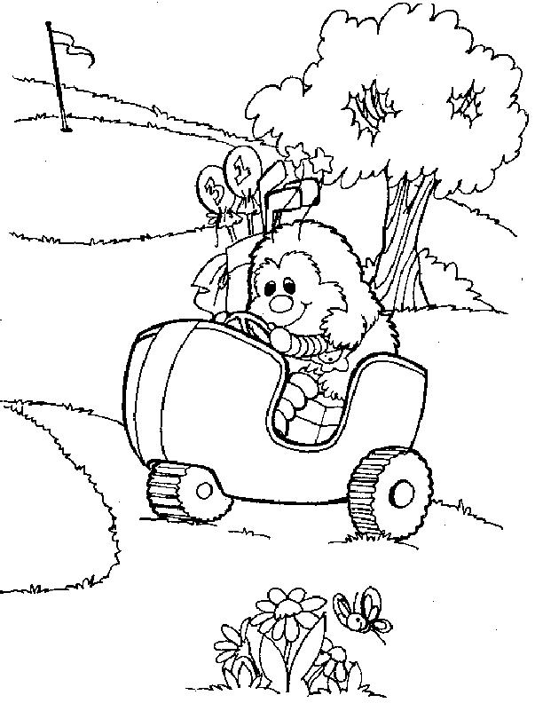 Fisă de colorat cu Rainbow brite de colorat p50