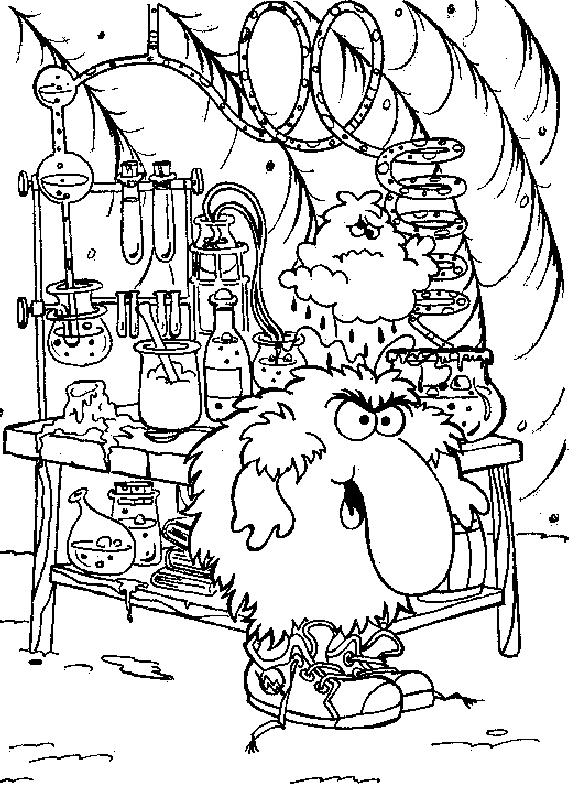 Fisă de colorat cu Rainbow brite de colorat p80