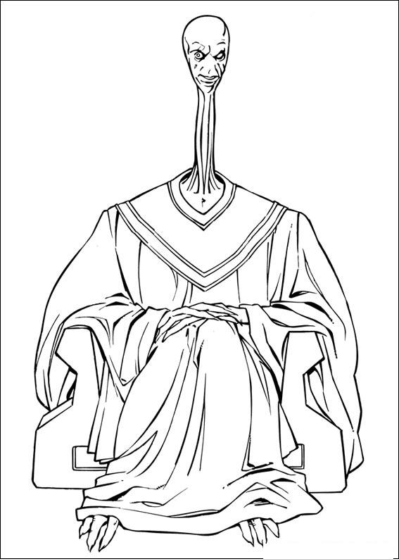 Fisă de colorat cu Razboiul stelelor de colorat p40