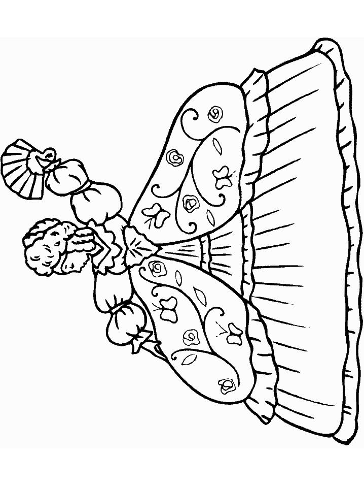 Fisă de colorat cu Regi medievali de colorat p37