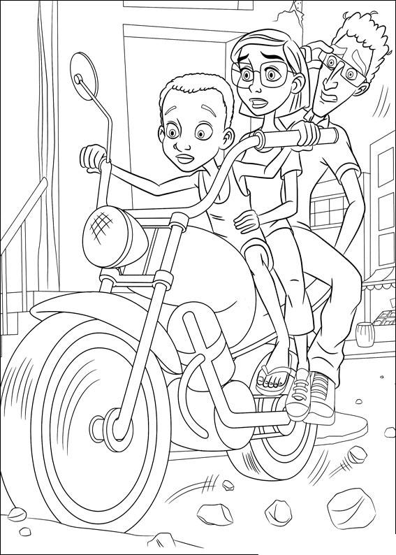 Fisă de colorat cu Rio de colorat p21