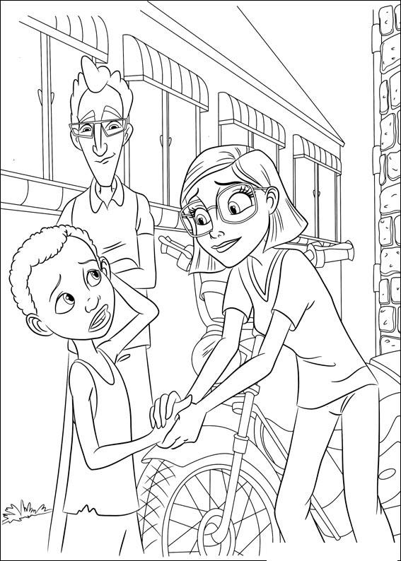 Fisă de colorat cu Rio de colorat p22