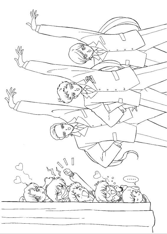 Fisă de colorat cu Sailor moon de colorat p49