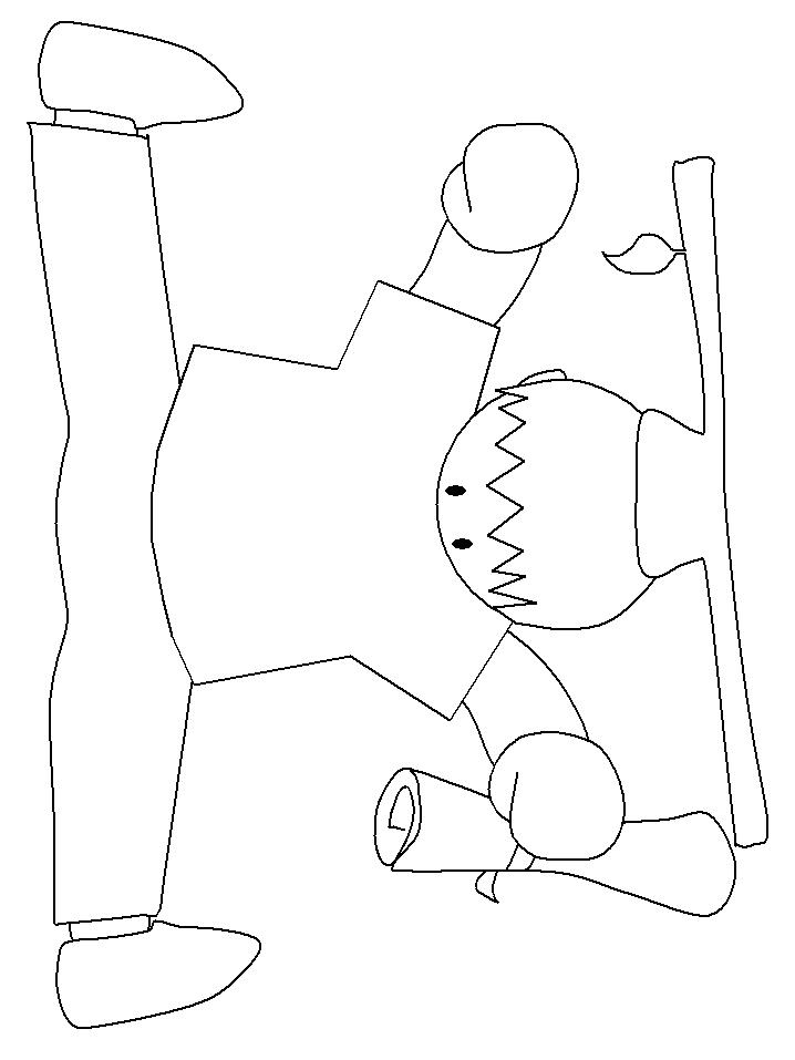 Fisă de colorat cu Scoala de colorat p07