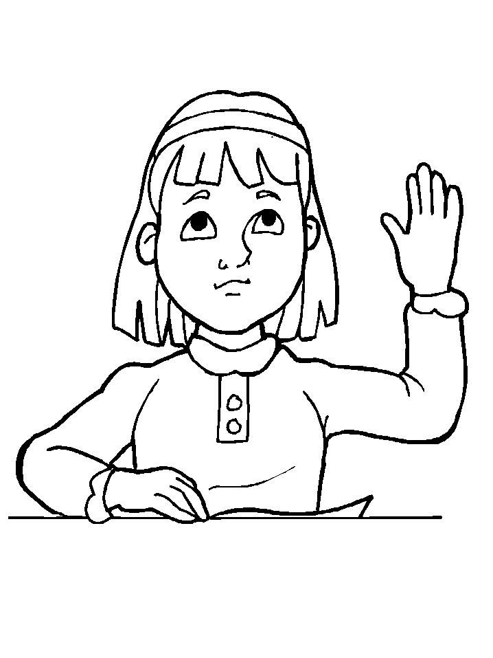 Fisă de colorat cu Scoala de colorat p18