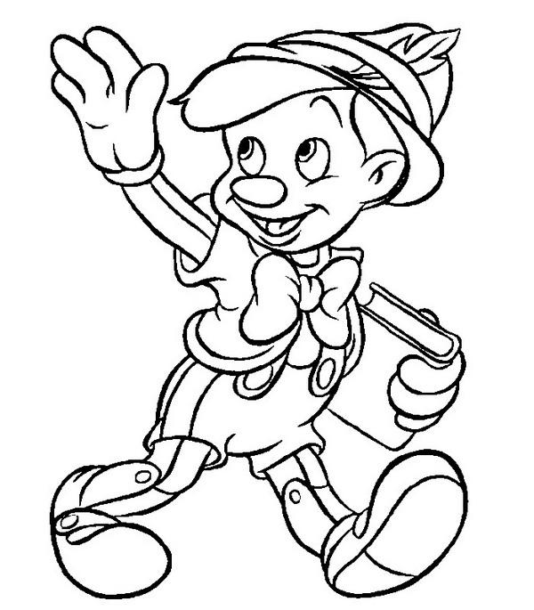 Fisă de colorat cu Scoala de colorat p52