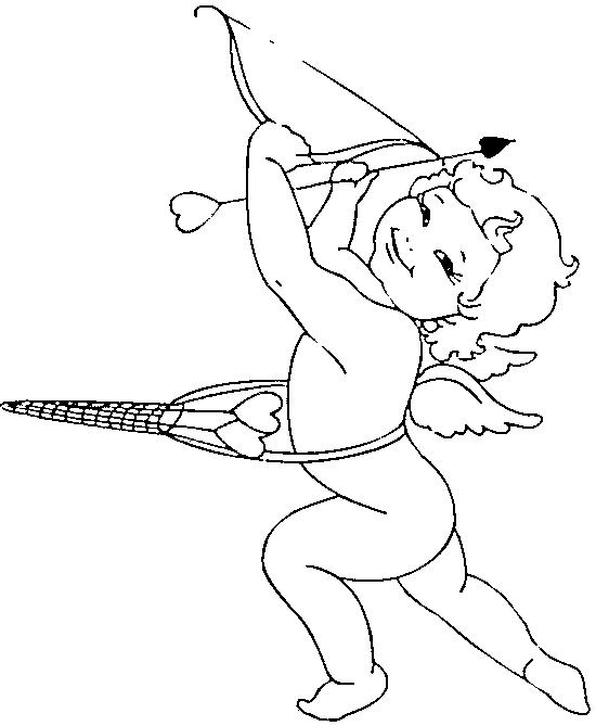 Fisă de colorat cu Sfantul valentin de colorat p22