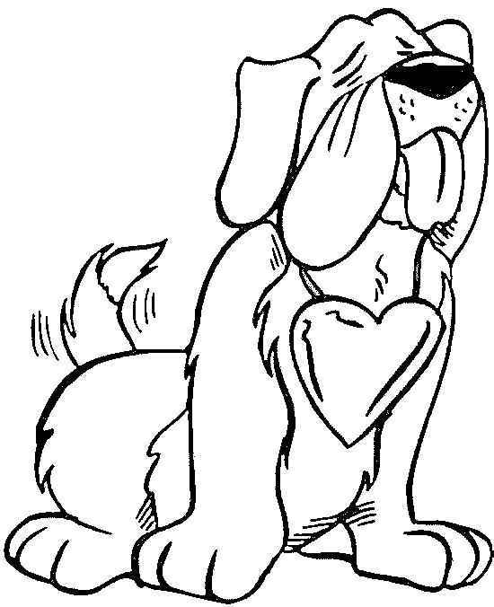 Fisă de colorat cu Sfantul valentin de colorat p30