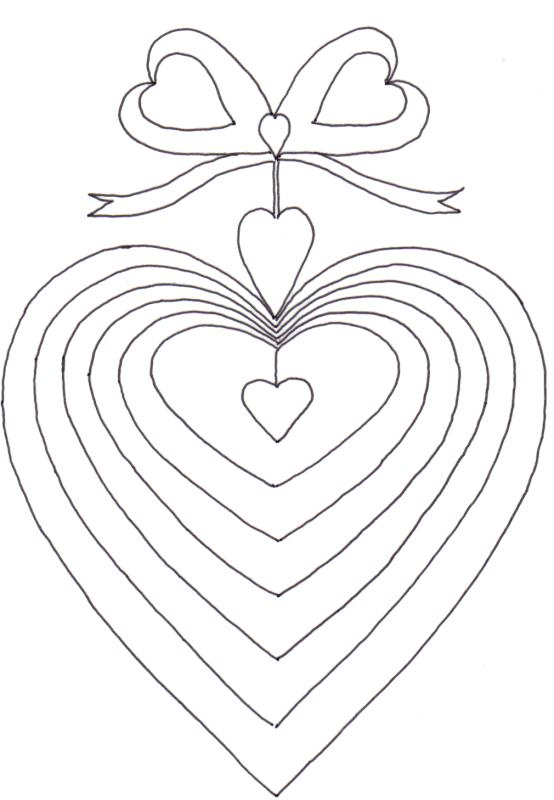 Fisă de colorat cu Sfantul valentin de colorat p36