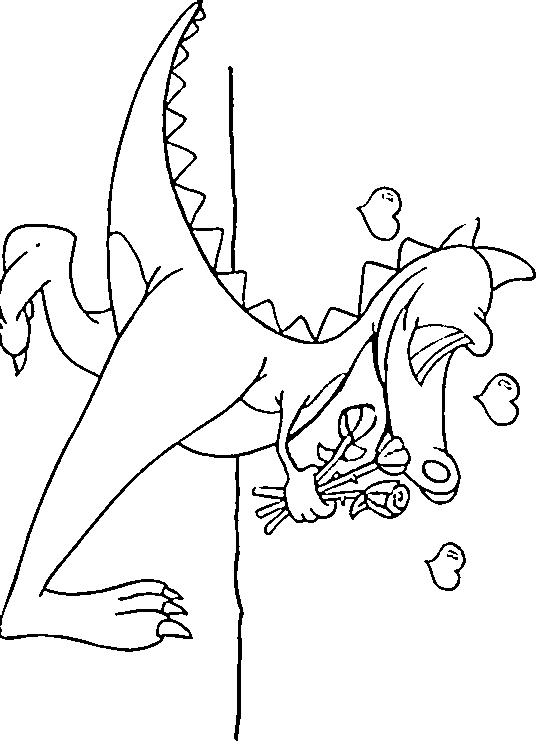 Fisă de colorat cu Sfantul valentin de colorat p40