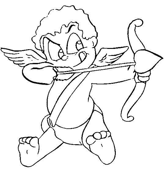 Fisă de colorat cu Sfantul valentin de colorat p66