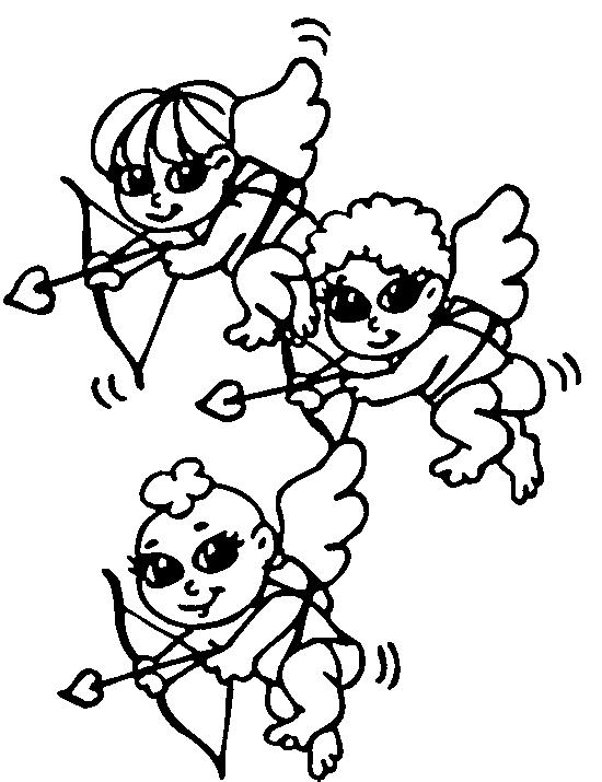 Fisă de colorat cu Sfantul valentin de colorat p69