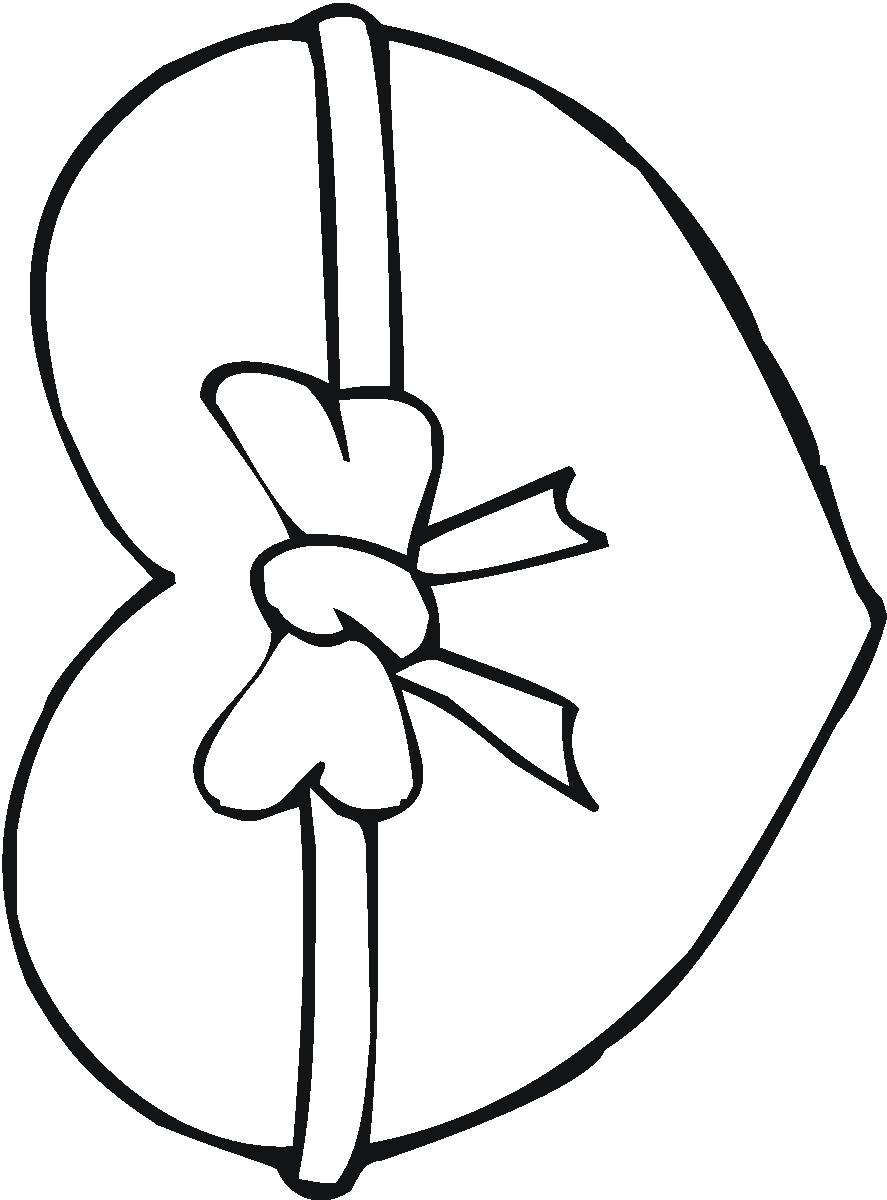 Fisă de colorat cu Sfantul valentin de colorat p85