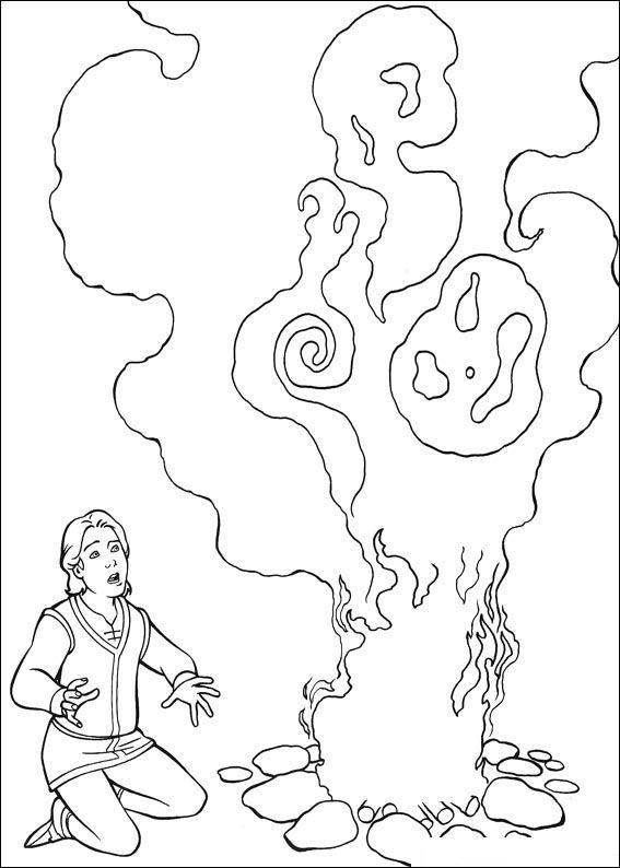 Fisă de colorat cu Shrek de colorat p32