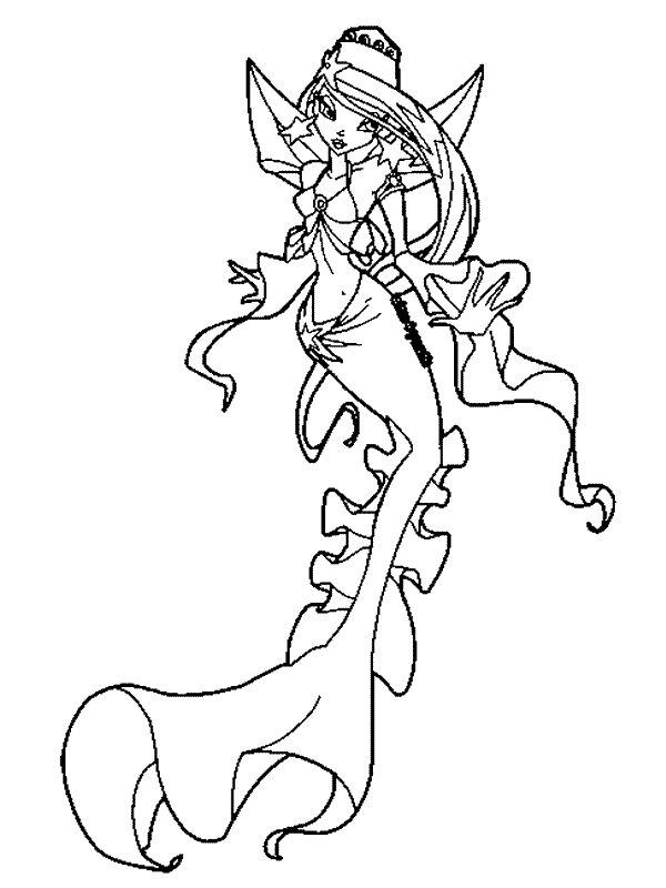 Fisă de colorat cu Sirene de colorat p28