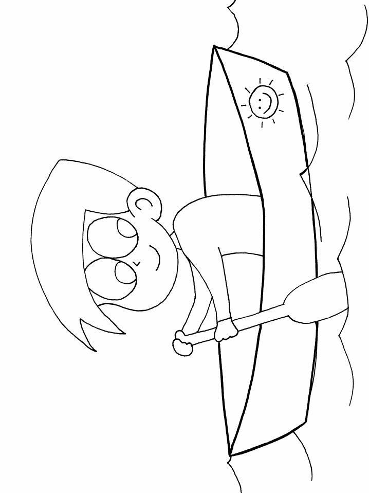 Fisă de colorat cu Sport de colorat p14