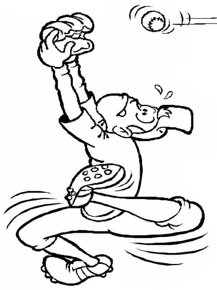 Fisă de colorat cu Sport de colorat p24