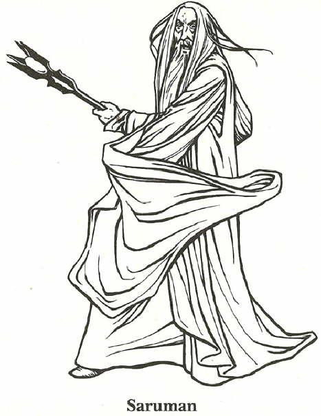 Fisă de colorat cu Stapanul inelelor de colorat p07