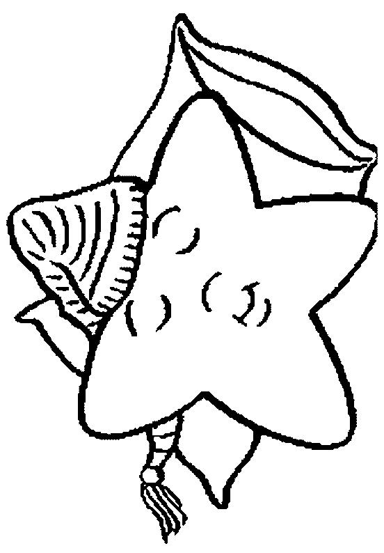 Fisă de colorat cu Stelute de colorat p14