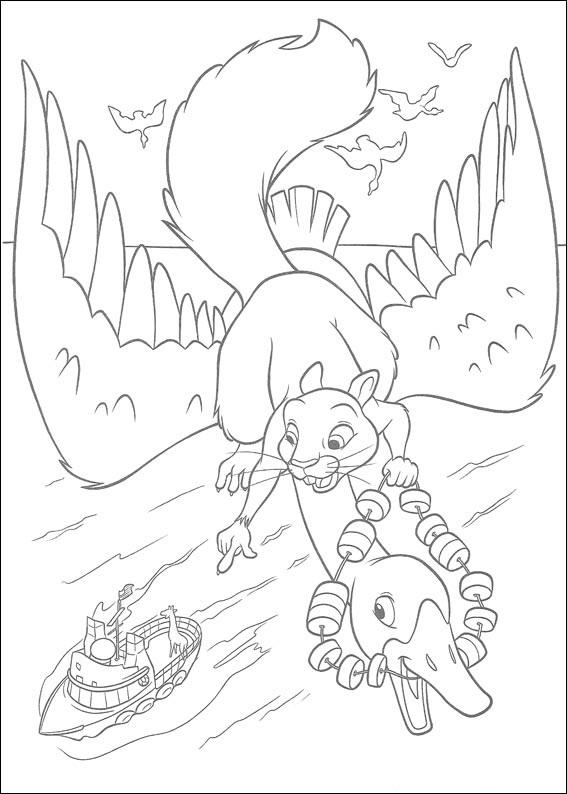 Fisă de colorat cu The wild de colorat p23