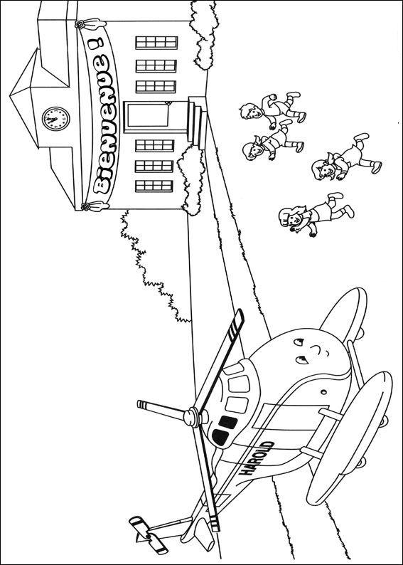 Fisă de colorat cu Thomas the train de colorat p31