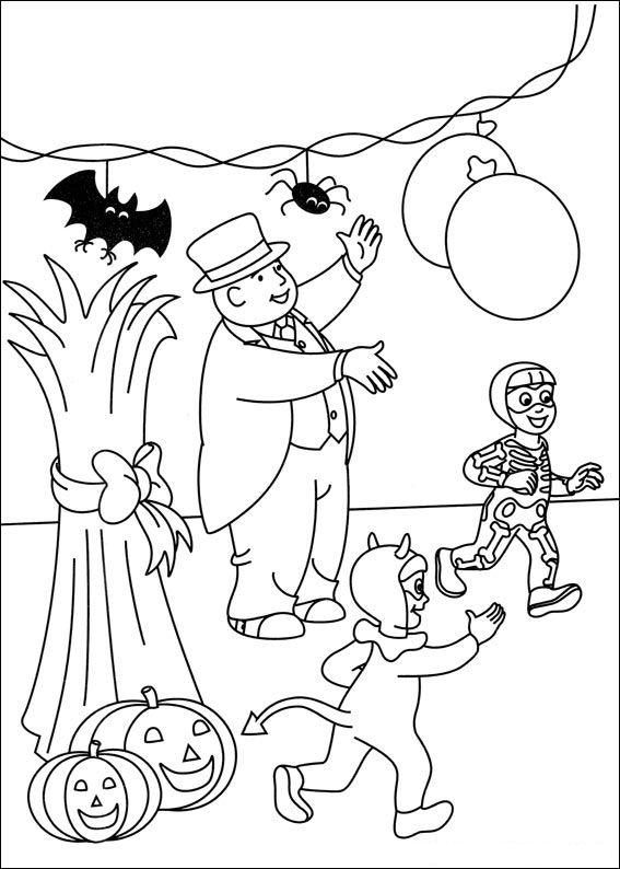 Fisă de colorat cu Thomas the train de colorat p48