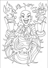 Fisă de colorat cu 102 dalmatieni de colorat p21