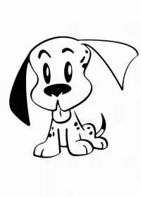 Catelusi de colorat p18