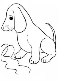 Catelusi de colorat p3