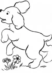 Catelusi de colorat p9