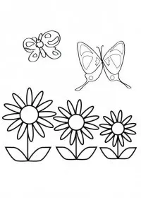 Peisaje Primavara de colorat p5