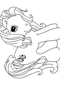 My Little Pony de colorat p3