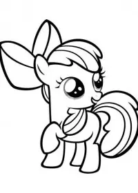 My Little Pony de colorat p5