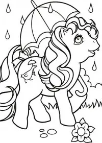 My Little Pony de colorat p2