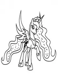 My Little Pony de colorat p24