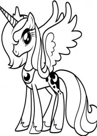 My Little Pony de colorat p26