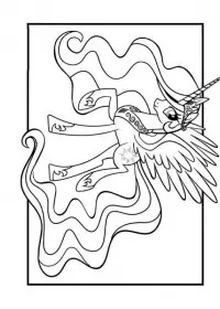 My Little Pony de colorat p18