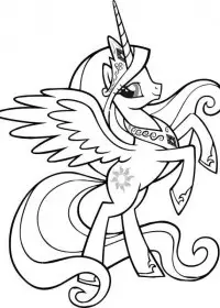 My Little Pony de colorat p28